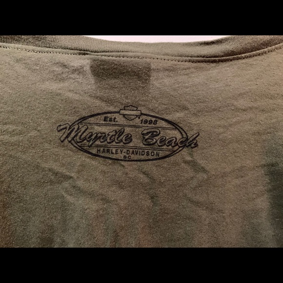 Harley Davidson v-neck t-shirt - Picture 3 of 3